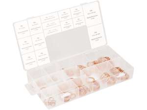 BGS copper ring set 150 pcs. BGS copper ring set 150 pcs.